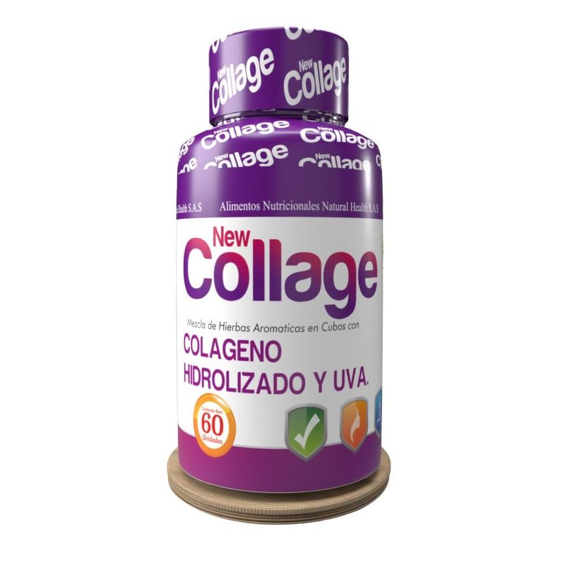 NATURAL ENERGY PRODUCTS - New Collage - Capsulas de Colágeno Hidrolizado