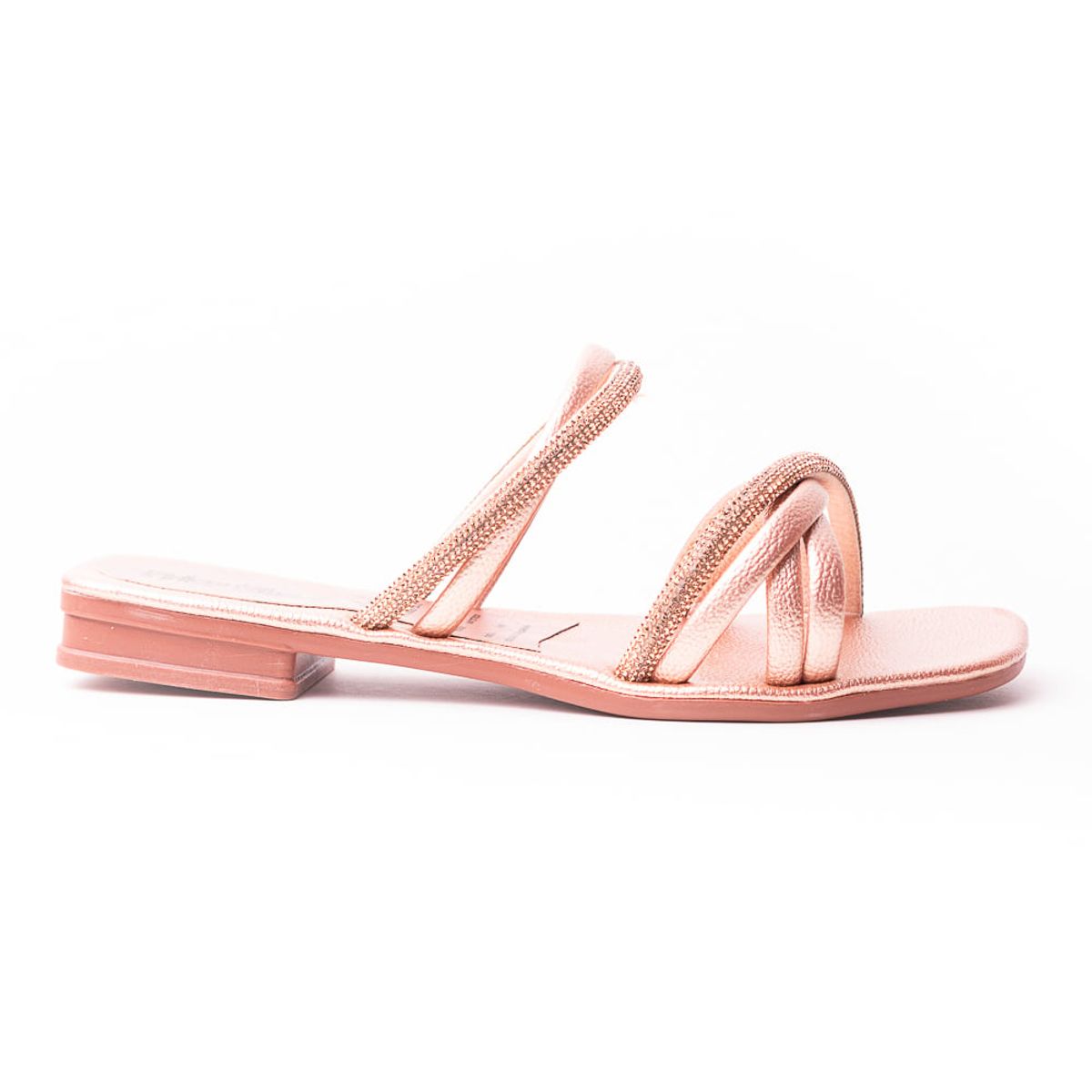 PRICE SHOES - Price Shoes Sandalia Plana Para Mujer 462JC009OROROSA