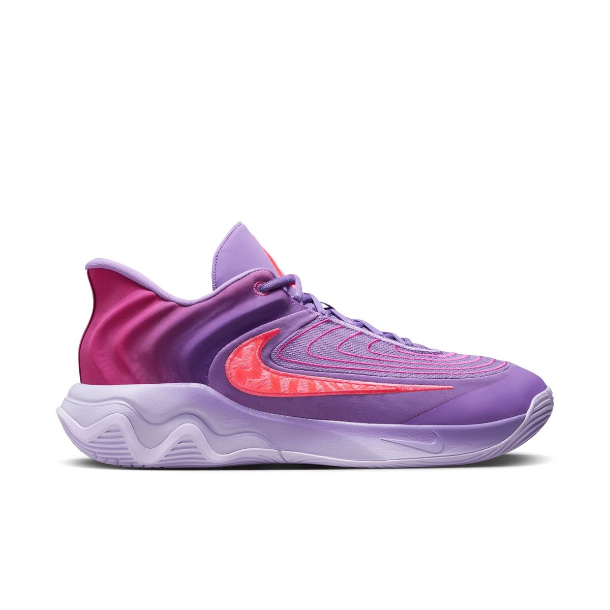 NIKE - Nike Giannis Immortality 4 Tenis morado de hombre para baloncesto