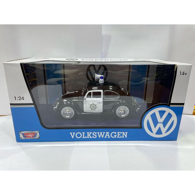MOTOR MAX - CARRO VOLKSWAGEN BEETLE ESCARABAJO 1966 POLICIA de Colección