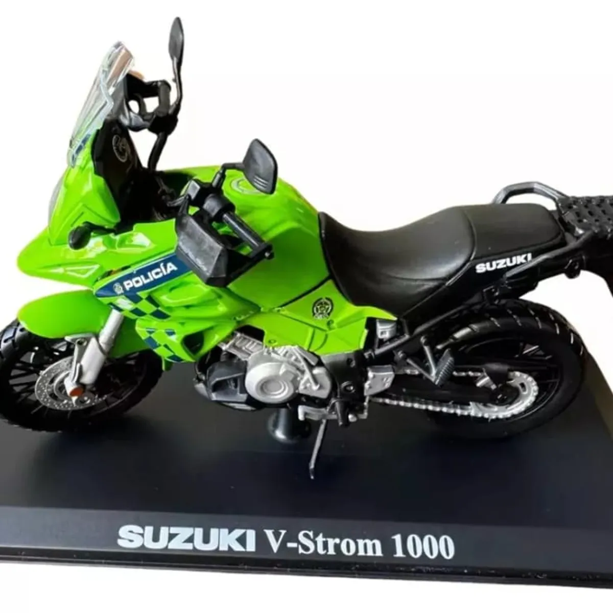 MAISTO - Moto Policía Colombia Suzuki V-strom 112 ESCALA COLECCIÓN