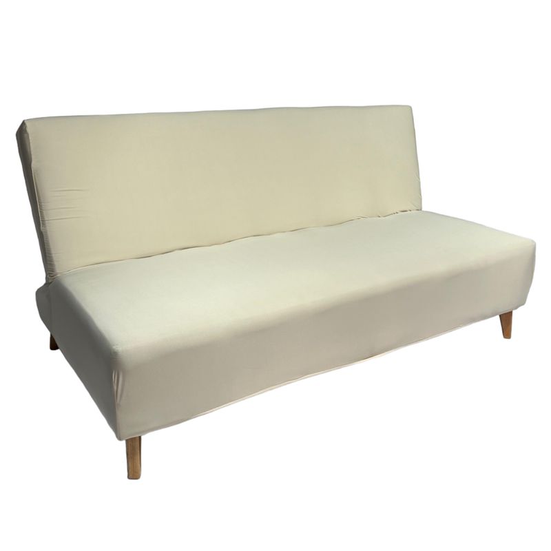 COLOMBIAN PRODUCTION - Forro Protector Talla M Para Sofá Sin Brazos Beige