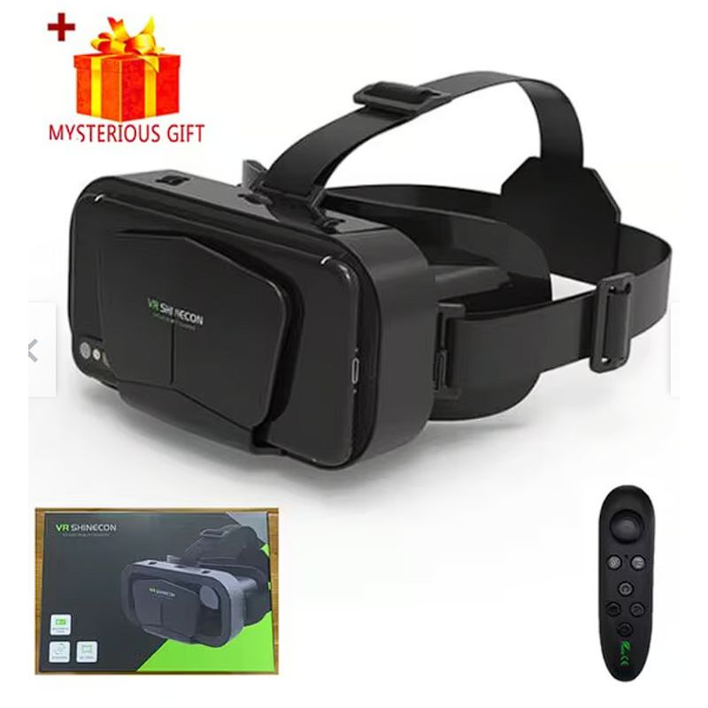 VR SHINECON - Gafas de realidad Virtual Shinecon G13 3D completa auriculares+Regalo.