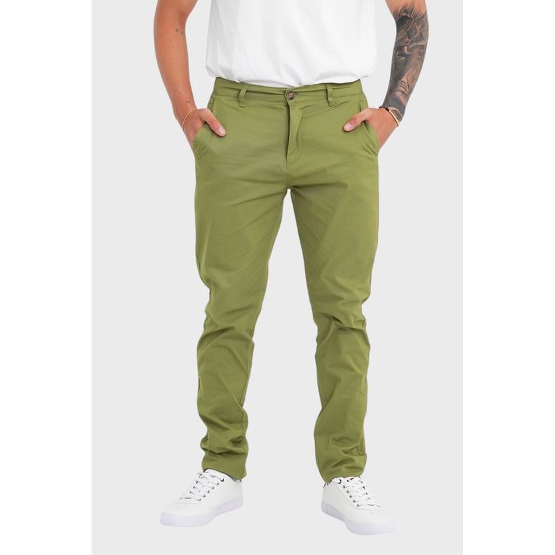 BROOKSFIELD - Pantalón Brooksfield Olive