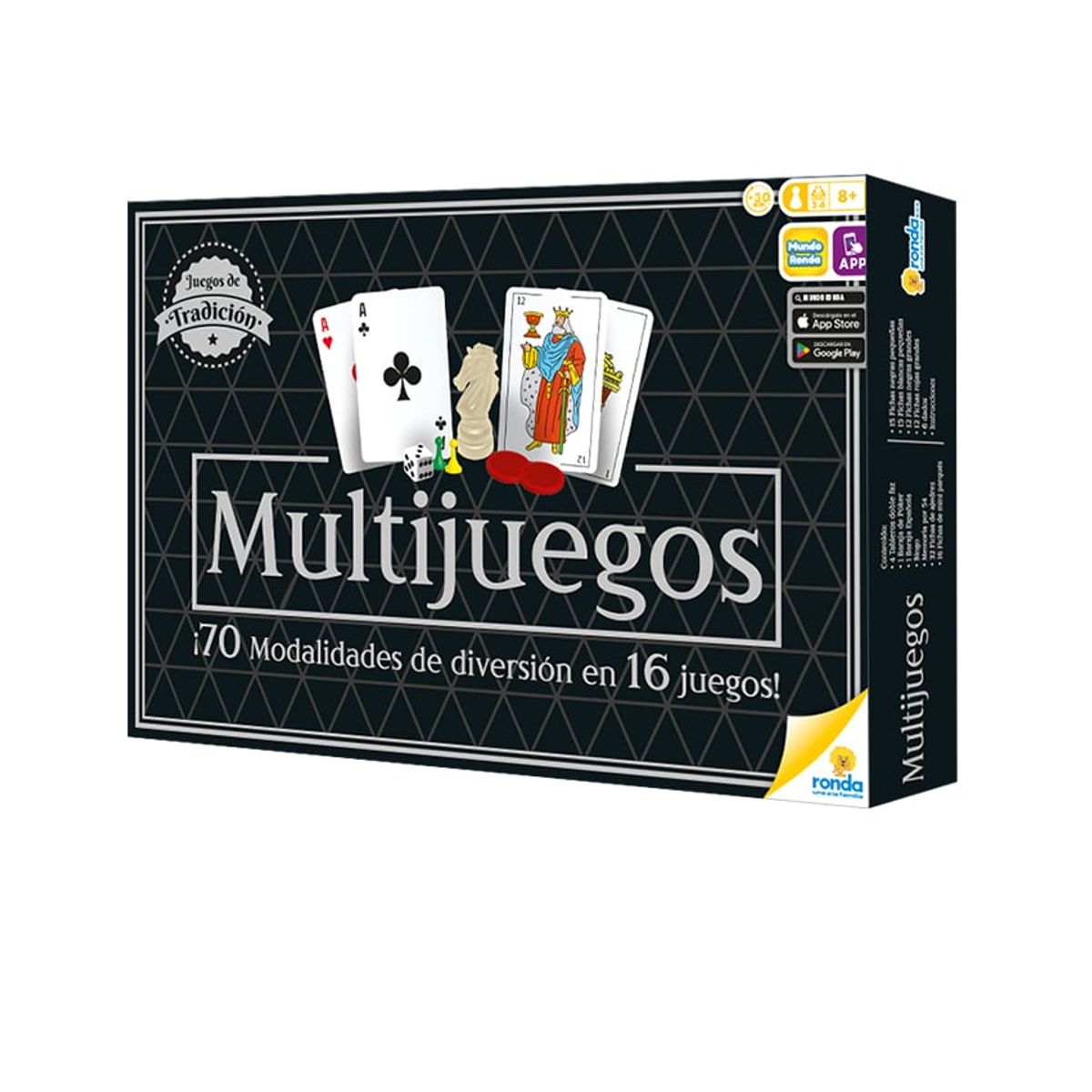 RONDA - Juego de mesa Multijuegos de Tradicion