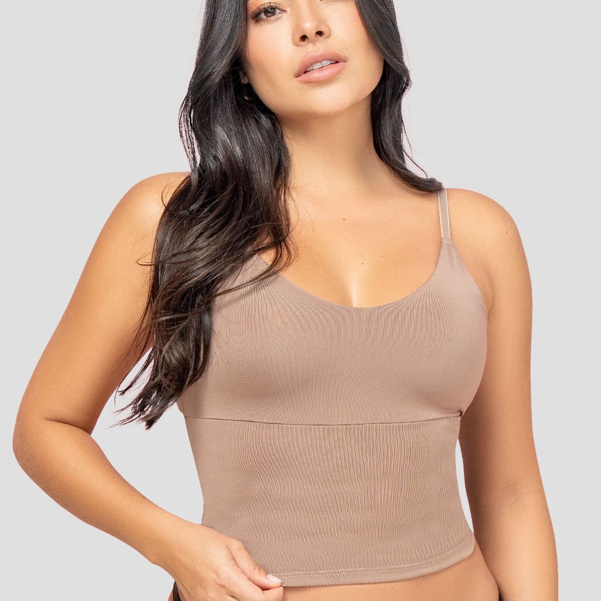 FORMAS INTIMAS - Camisilla Mujer Mocca Fi 107105