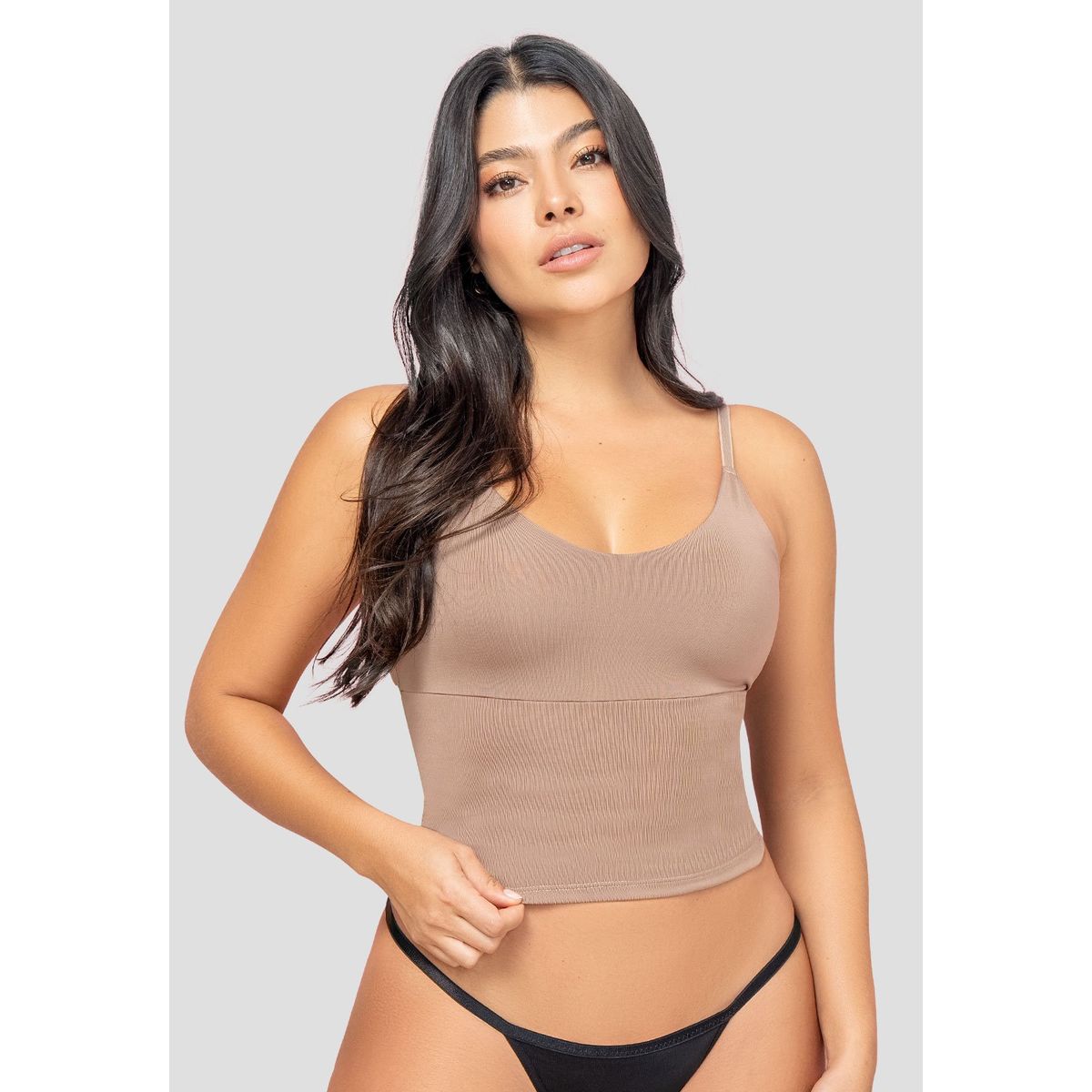 FORMAS INTIMAS - Camisilla Mujer Mocca Fi 107105