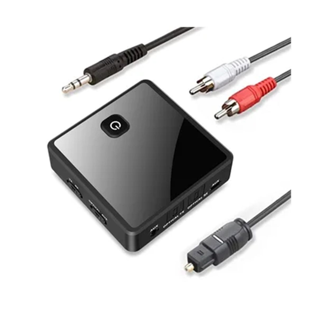 GENERICO - Transmisor Receptor Audio Bluetooth 5.0 Con Rx Optico