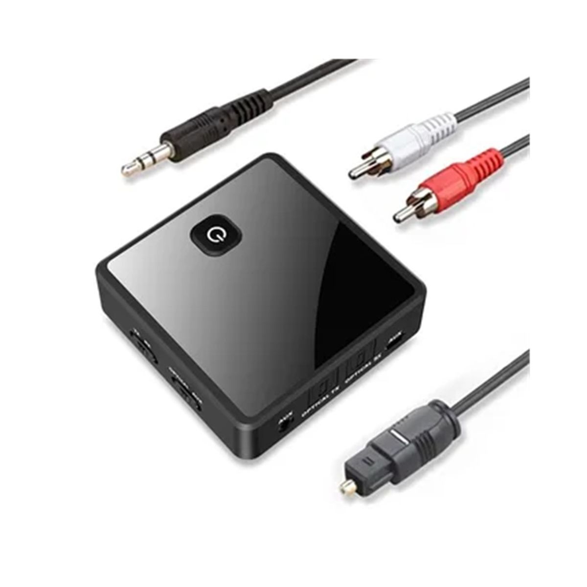 GENERICO - Transmisor Receptor Audio Bluetooth 5.0 Con Rx Optico