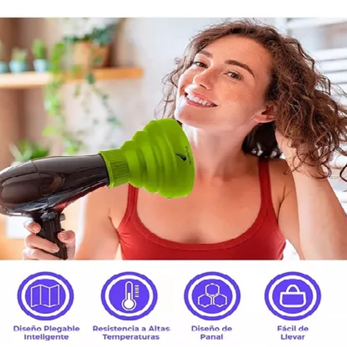 GENERICO - DIFUSOR SECADOR DE PELO PLEGABLE