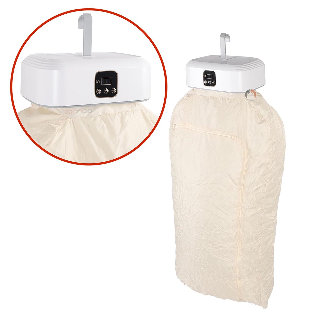 ZOCOCIO - Mini Secadora De Ropa Portátil Rápida Esterilización Uv