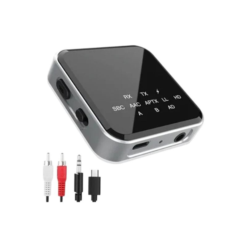 GENERICO - Transmisor De Audio Inalámbrico Con Rca Y Bluetooth Bt 5,2