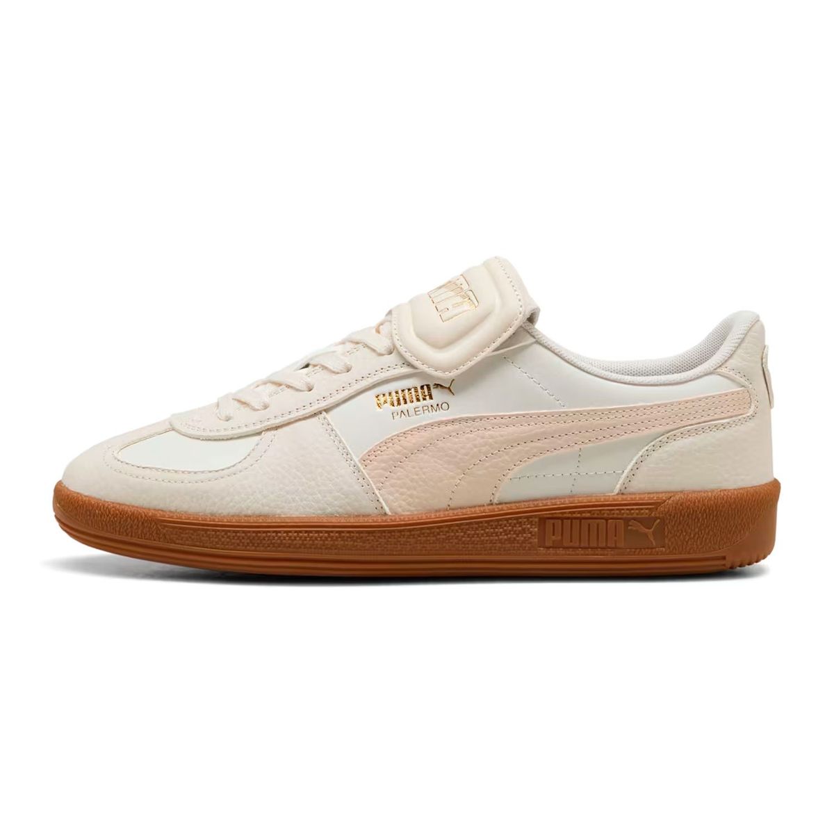 PUMA - Tenis Puma Beige Para Mujer Pm Ftw Palermo Premium White