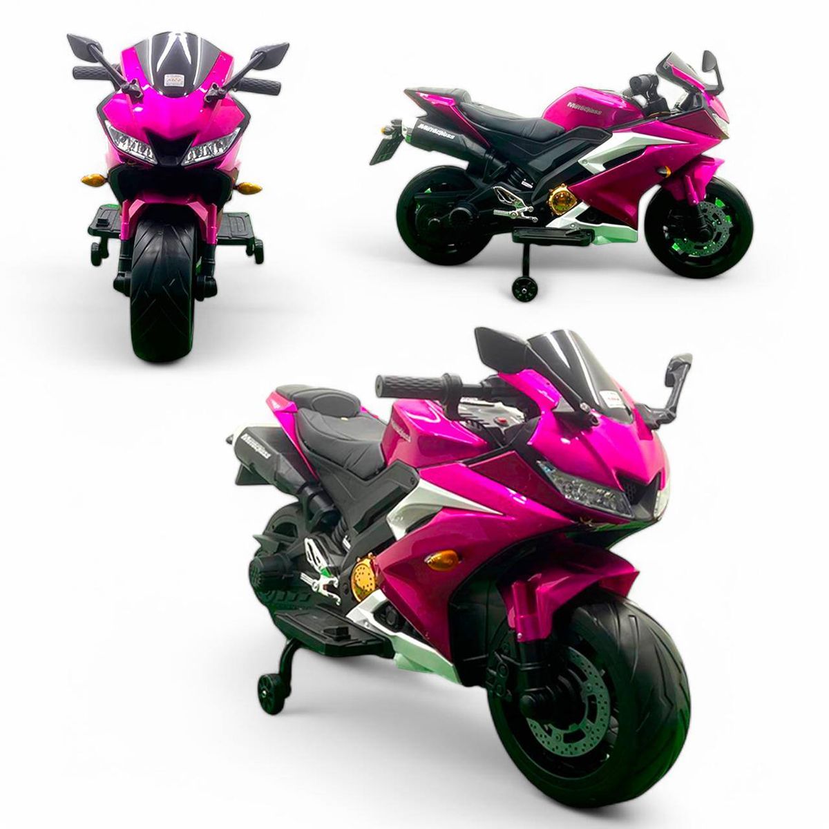 BRITOCHET - Moto Eléctrica Deportiva para Niños REF EB4 Fuscia