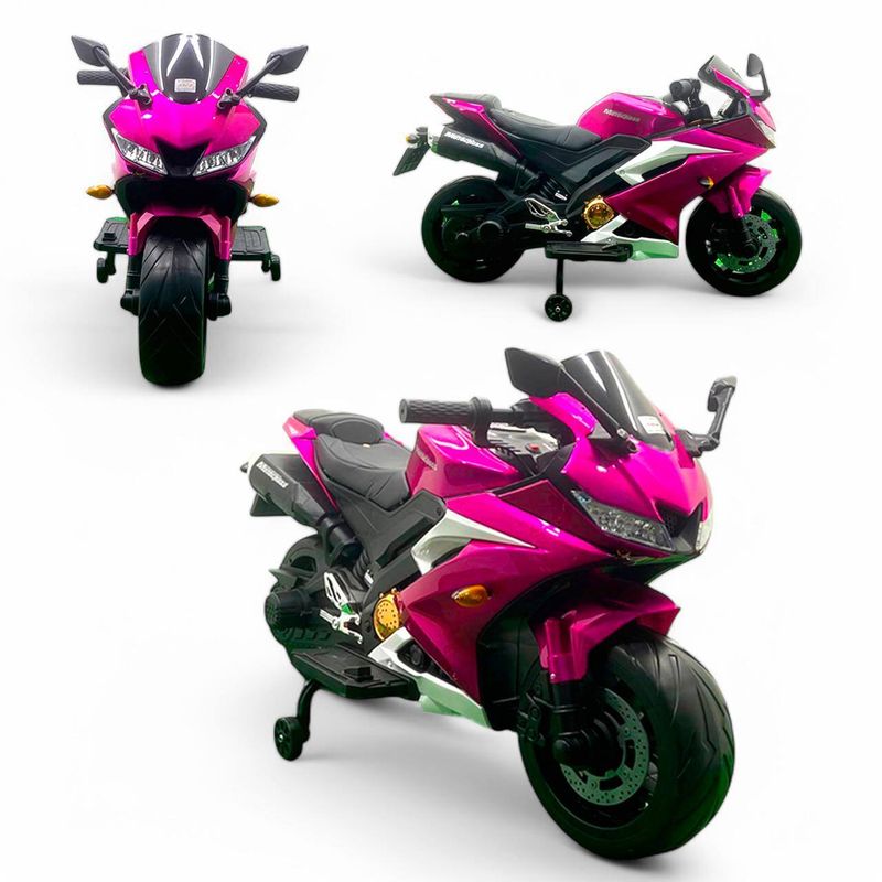 BRITOCHET - Moto Eléctrica Deportiva para Niños REF EB4 Fuscia