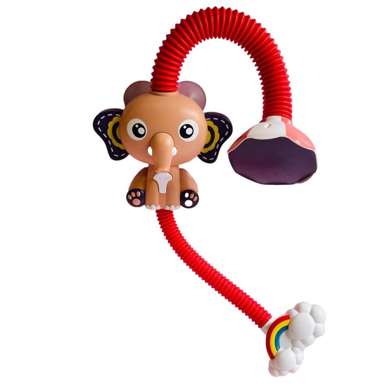 MUNDO BEBE - Ducha Eléctrica Bañera De Bebe Diseño De Elefante Niña