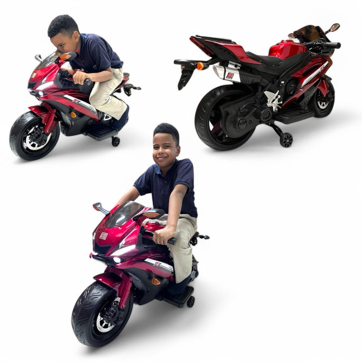 BRITOCHET - Moto Eléctrica Deportiva para Niños REF EB4 Rojo