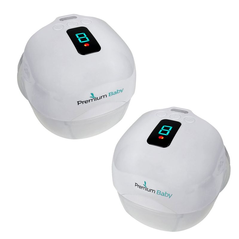 PREMIUM BABY - Extractor de Leche Portátil Electrico Doble Premium Baby