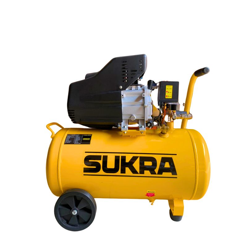 SUKRA - Compresor de Aire 2.5 HP 50Lts 205LMin SUKRA