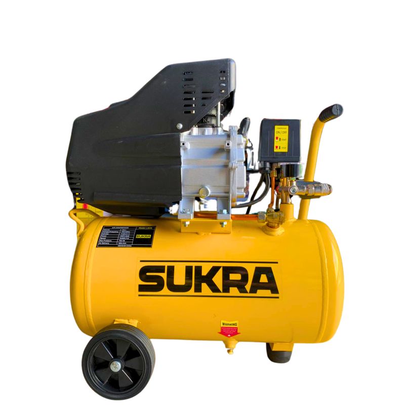 SUKRA - Compresor de Aire 2HP 24 Lts 165L/Min SUKRA