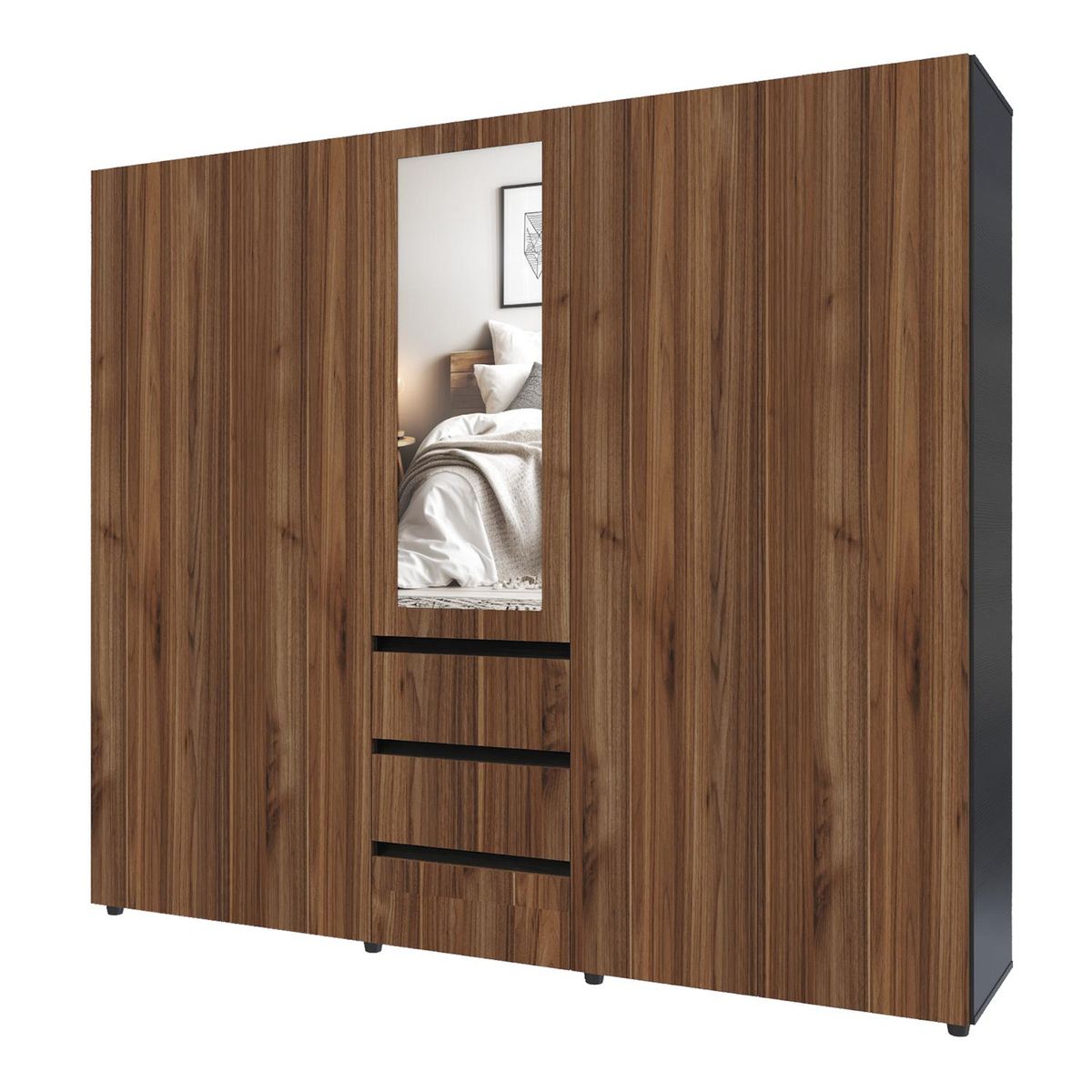 MADERKIT - Armario Java 230m Color Gales Wengue