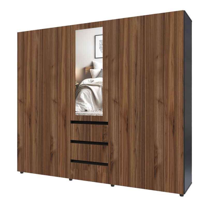 MADERKIT - Armario Java 230m Color Gales Wengue