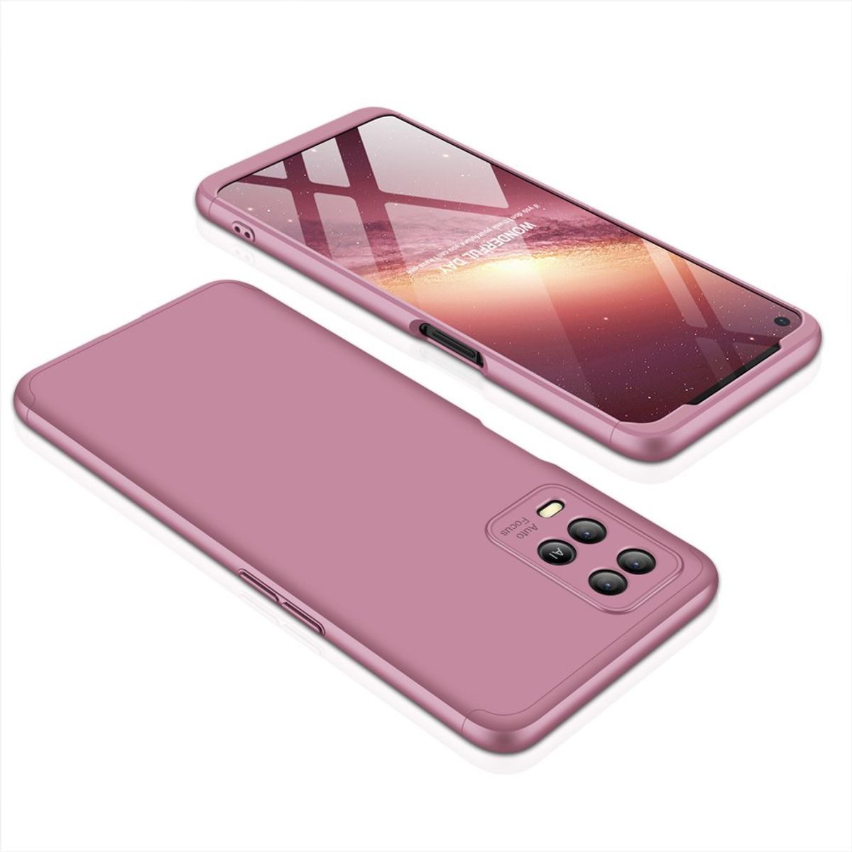 GENERICO - Funda Carcasa Estuche Protector Para Oppo A54 Rosa