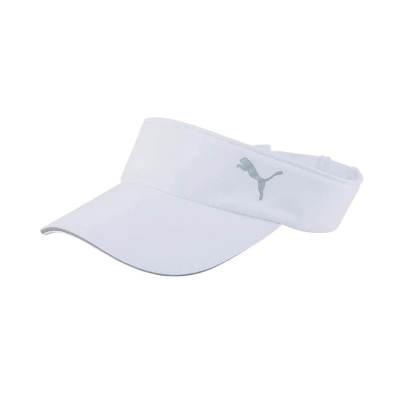 PUMA - Visera Puma Running Visor Hombre-Blanco