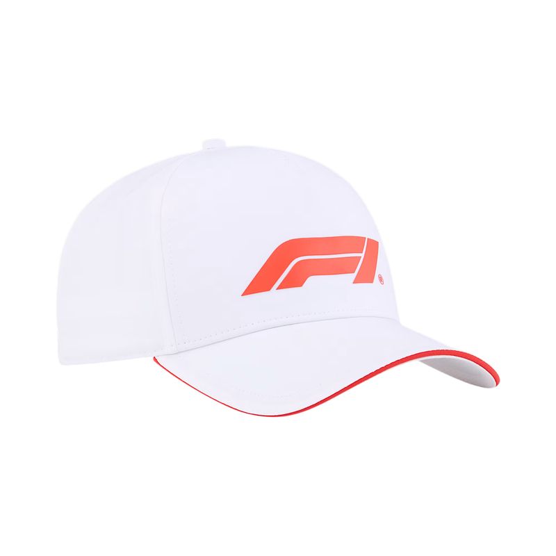 PUMA - Gorra Puma F1 Bb Cap Hombre-Blanco