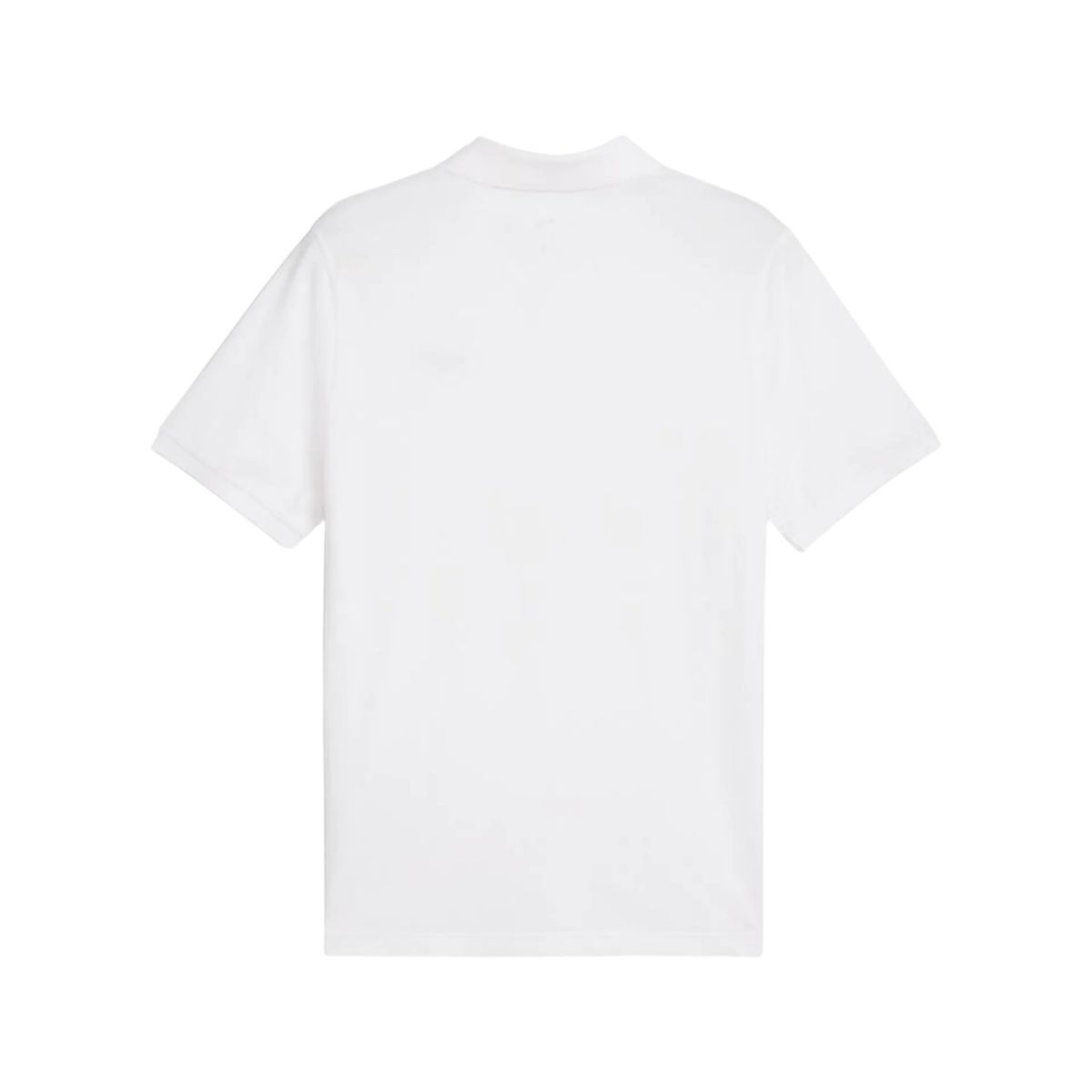 PUMA - Camiseta Polo Puma Essentials Small No. 1 Hombre-Blanco