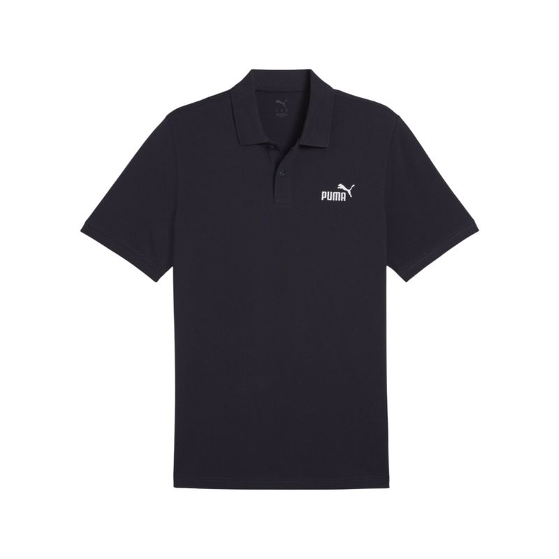 PUMA - Camiseta Polo Puma Essentials Small No. 1 Hombre-Azul