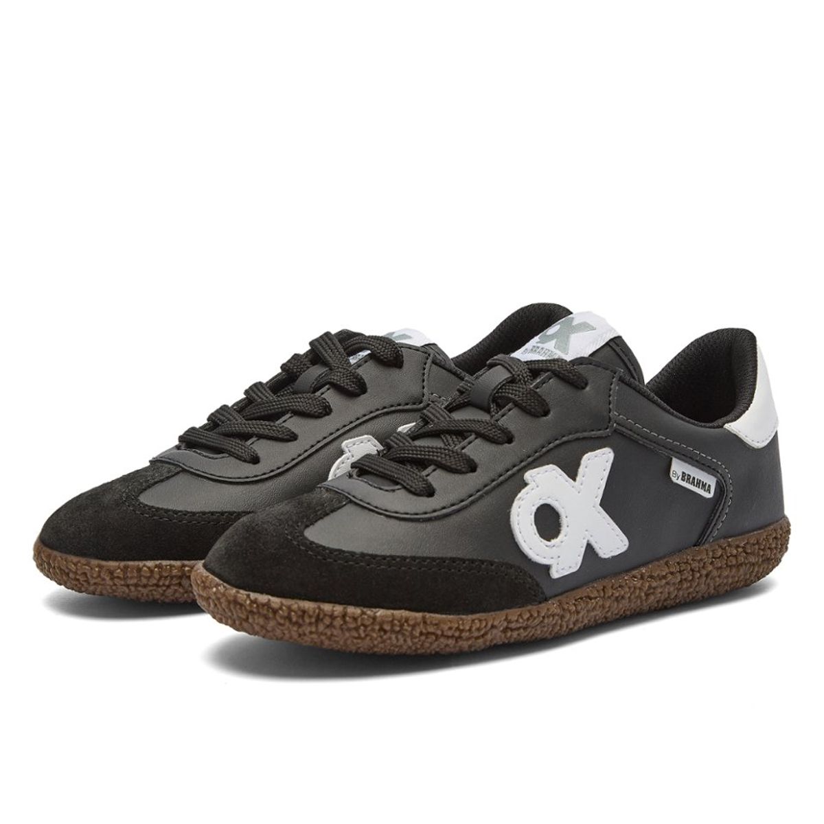 BRAHMA - Tenis Infantil Ox by Brahma OB1847 Negro
