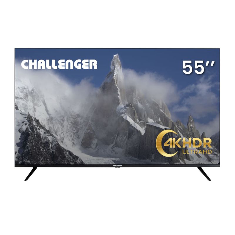 CHALLENGER - UHD 55BO67 BT ANDROID TV T2 - TELEVISOR CHALLENGER 55 LED UHD SMART ANDROID TV