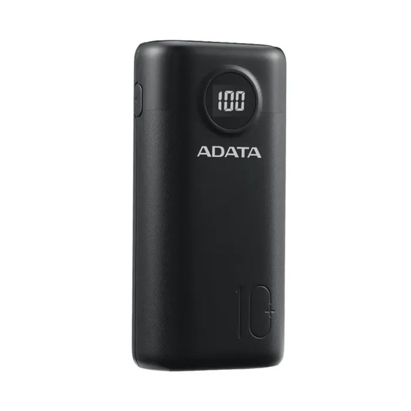 ADATA - Cargador portátil Adata AP10000QCD-DGT-CBK 10000mAh 3xUSB - Negro