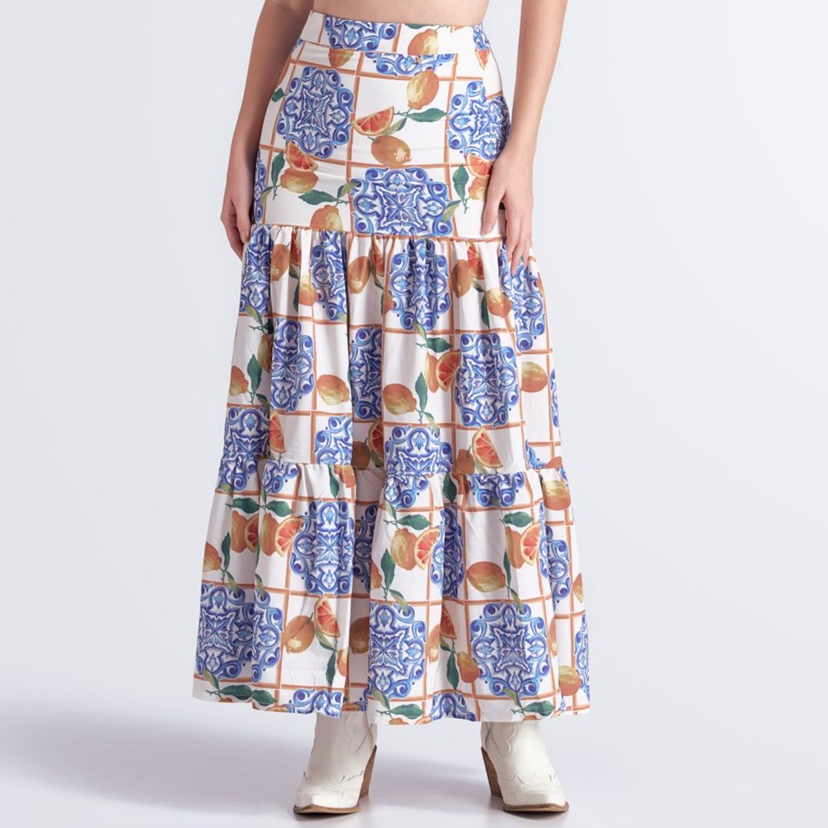 DEREK - Falda Para Mujer Larga Derek