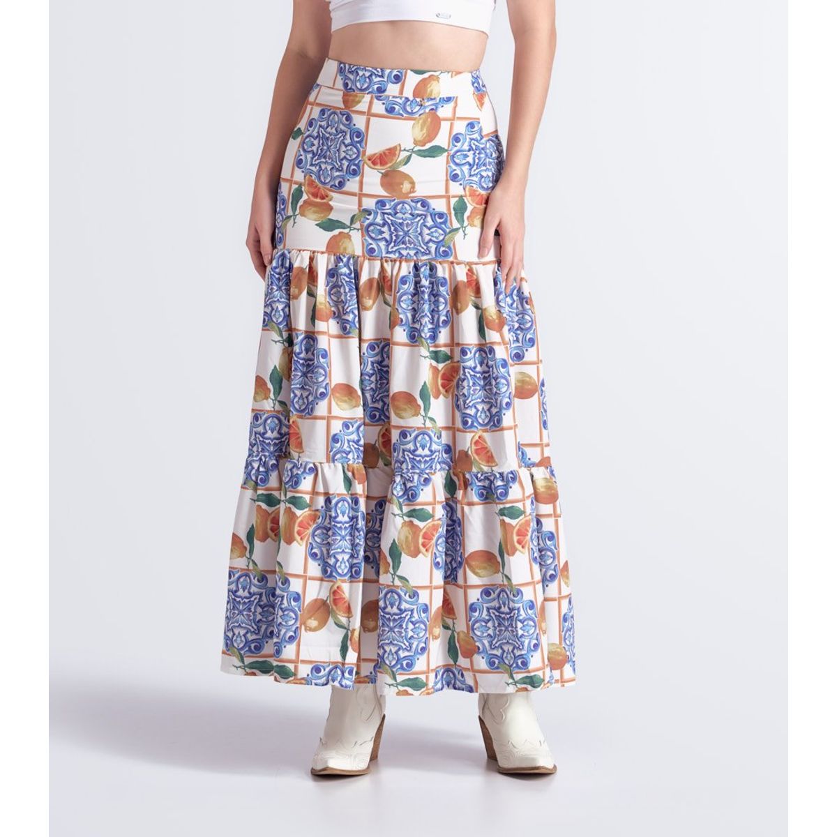 DEREK - Falda Para Mujer Larga Derek