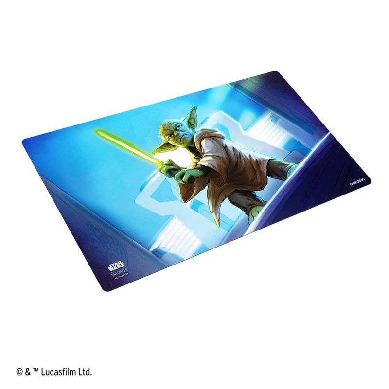 ASMODEE - Tapete Playmat Para Juegos De Mesa Starwars Yoda