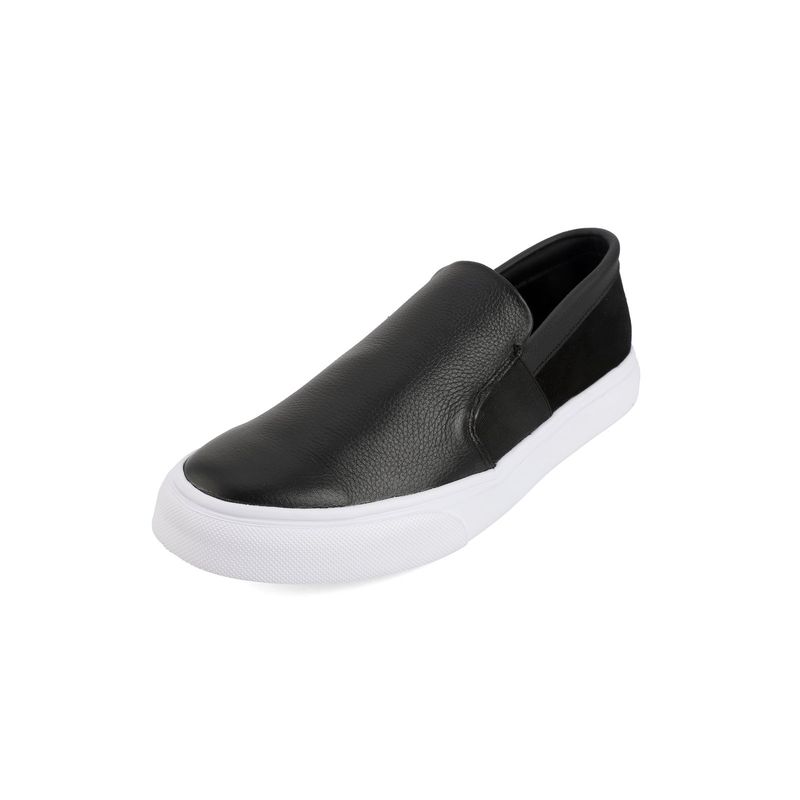 MOOPY - TENIS HOMBRE CUERO  NEGRO  MOOPY  TOMAS 02