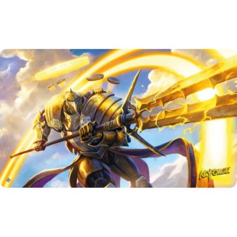 ASMODEE - Tapete Playmat Para Juegos De Mesa Keyforge Raiding Knight