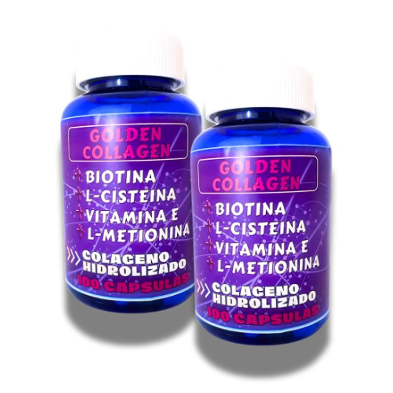 GENERICO - Golden Collagen Colageno Hidrolizado 200 capsulas