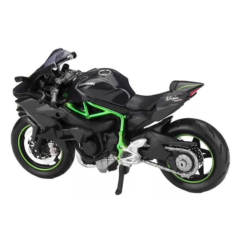 MAISTO - Moto A Escala 118 Kawasaki Ninja H2 R 12cms Largo