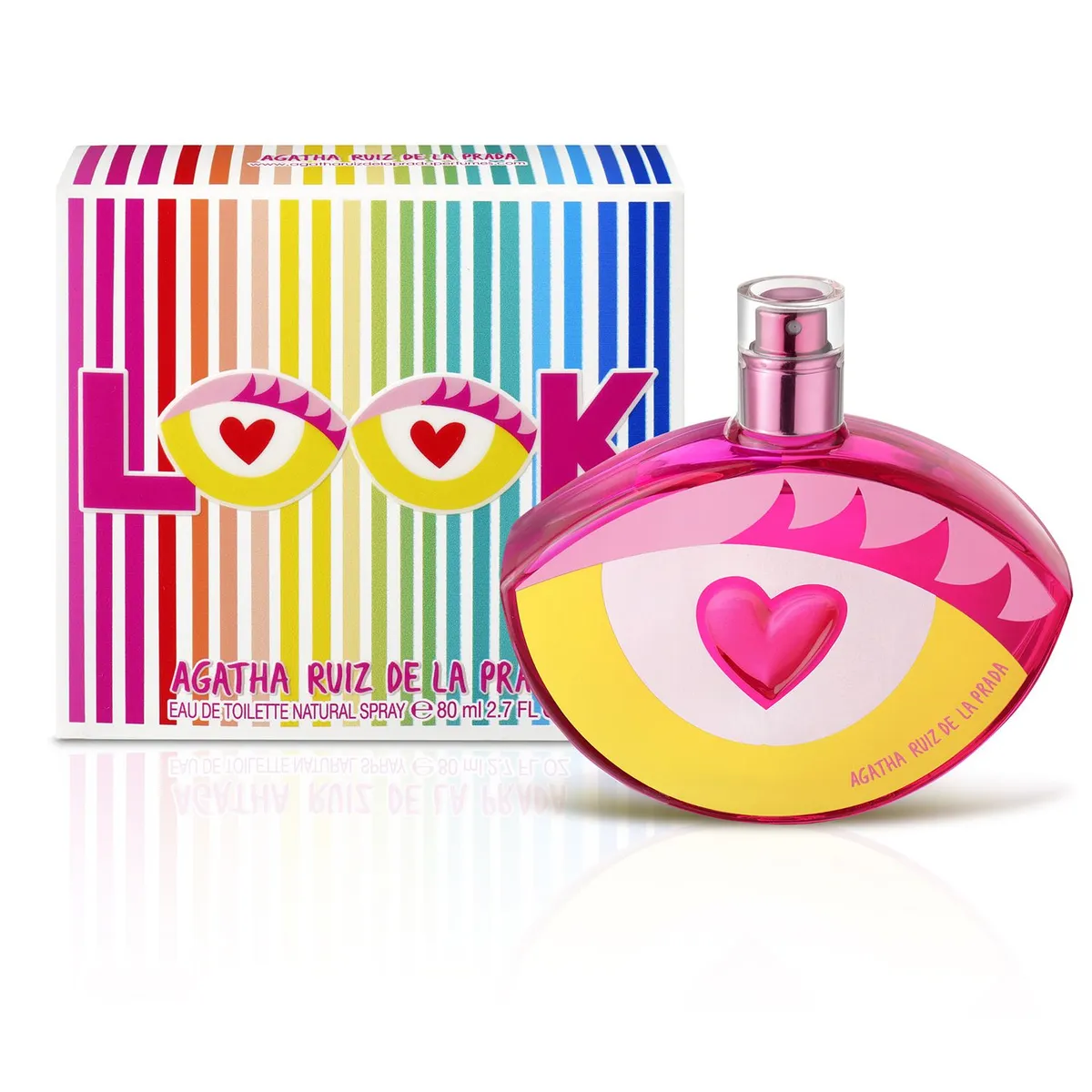 AGATHA RUIZ DE LA PRADA - Perfume Agatha Ruiz la Prada Look At Me Mujer 80 ml Eau de toilette 