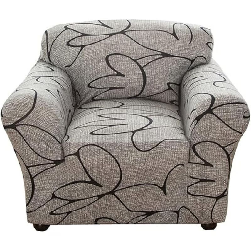 GENERICO - Forro Cubre Sofa 1 Puesto Funda Ajustable Elastico Lavable