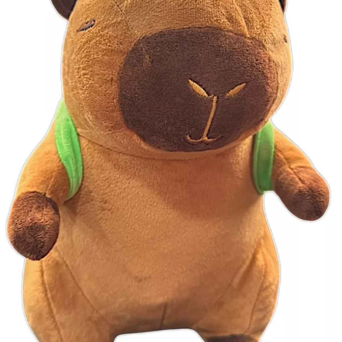 GENERICO - Peluche Capibara Chigüiro Ronsoco Carpincho FELPA 30 CM