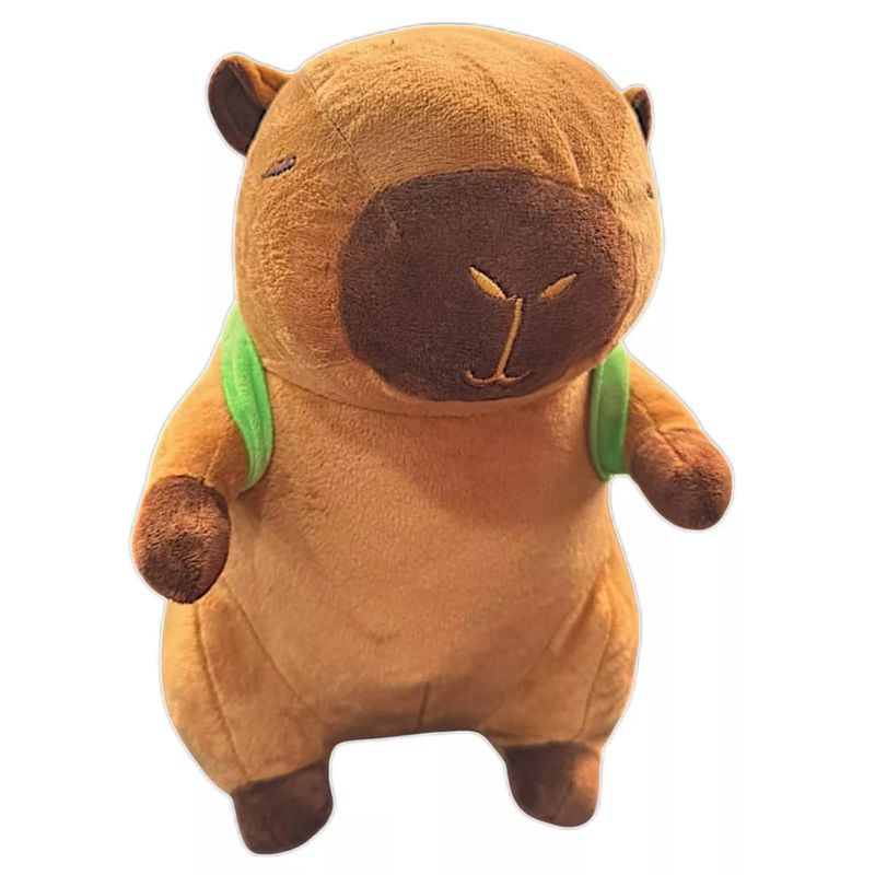GENERICO - Peluche Capibara Chigüiro Ronsoco Carpincho FELPA 30 CM