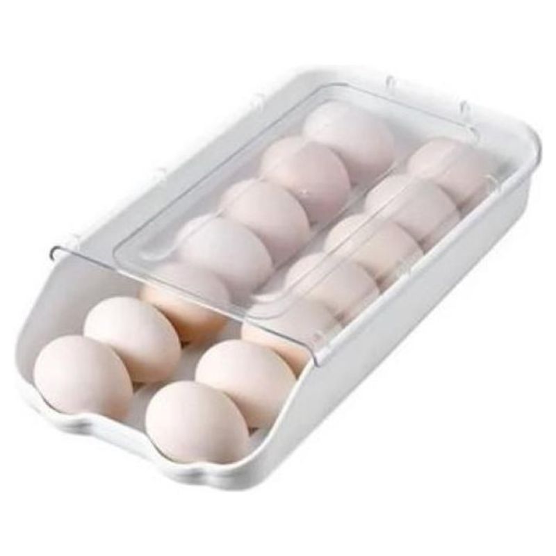 GENERICO - Caja Para Almacenar Hasta 14 Huevos Para La Nevera