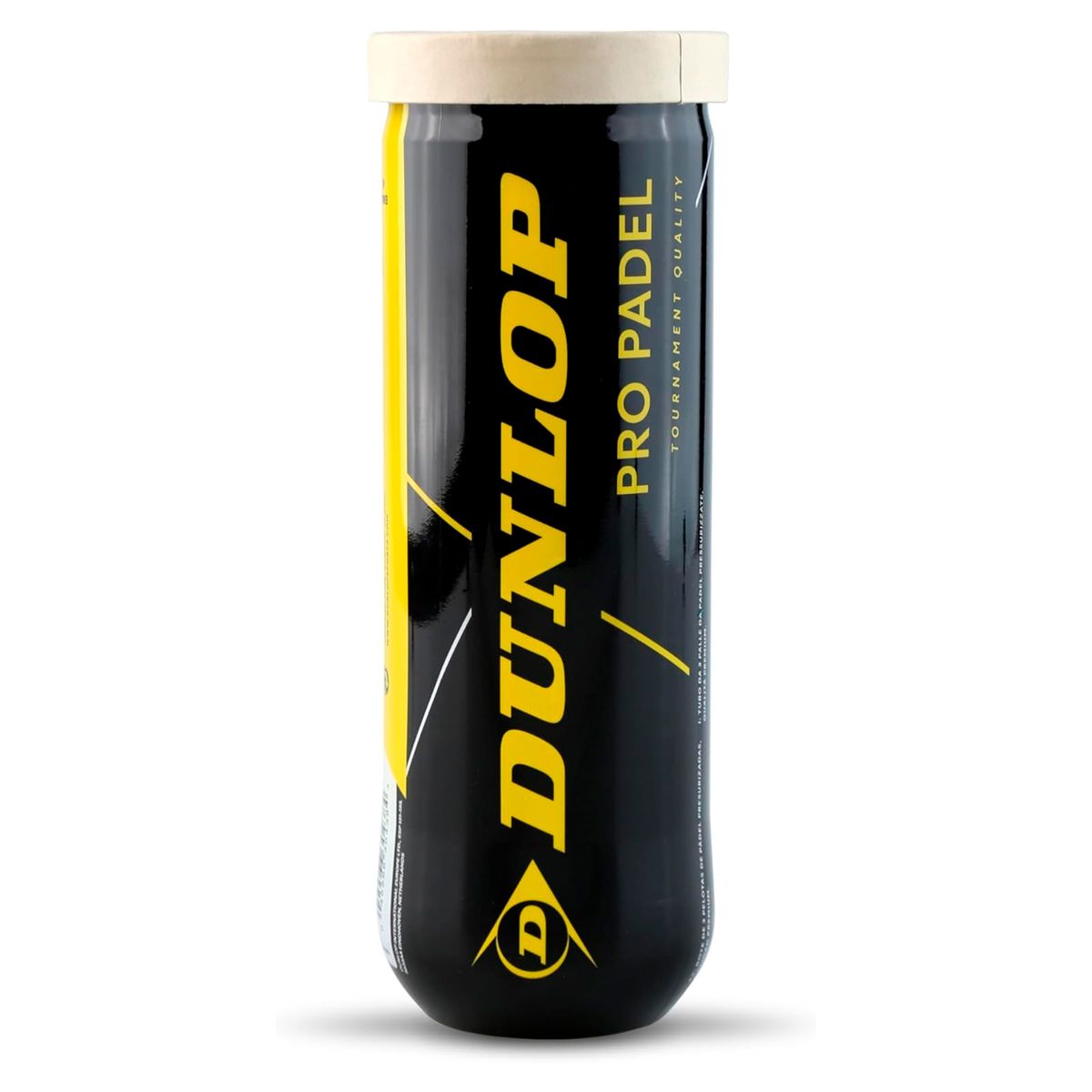 DUNLOP - Pelotas Bolas Dunlop Pro Padel Original Tubo 3 Pelotas