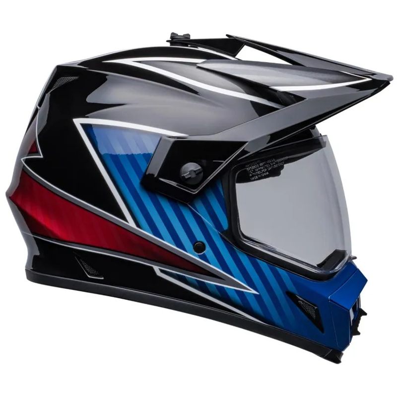 BELL - CASCO BELL MX-9 ADVENTURE MIPS DALTON AZUL BRILLO TALLA L