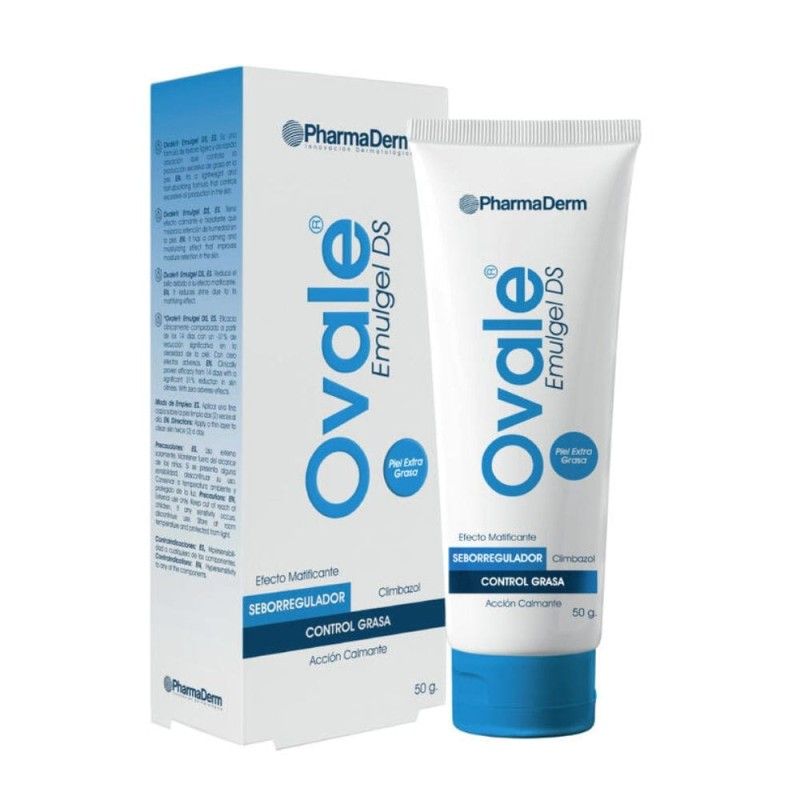 PHARMADERM - Ovale Emulgel DS Piel Extra Grasa x 50g  Pharmaderm EAN 7707222420755
