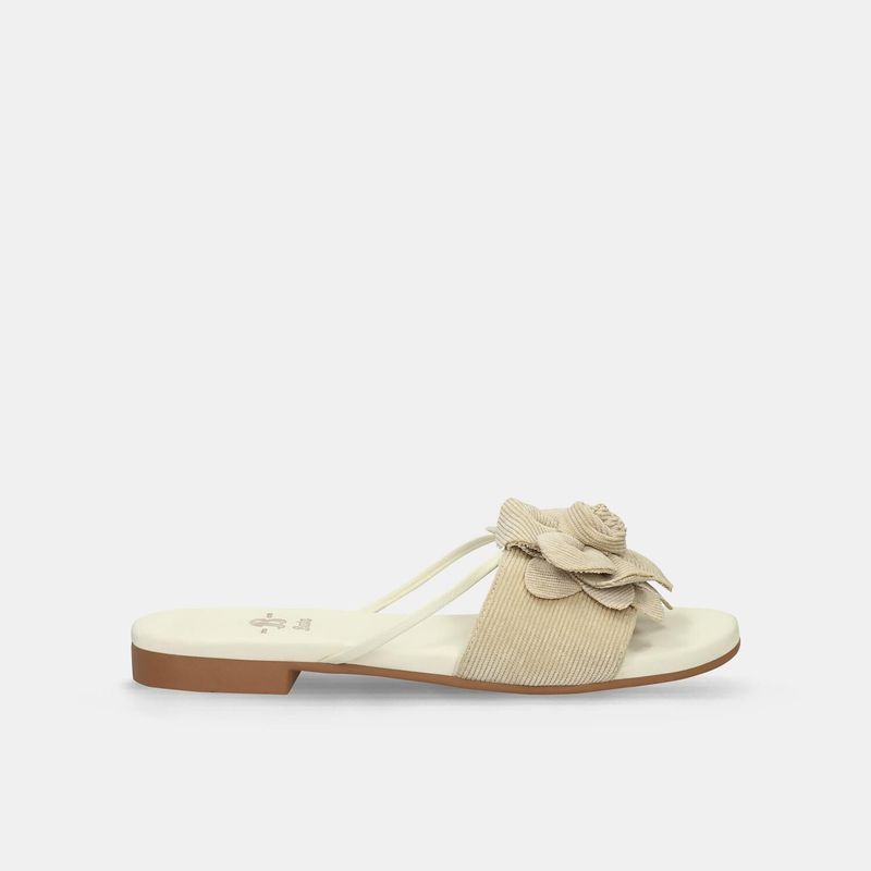 BATA - Sandalias Para Mujer Bata Beige Jenesis